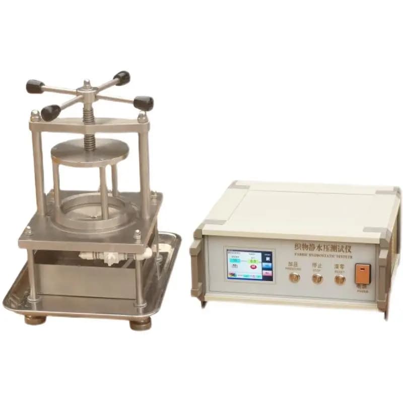 Fabric hydrostatic pressure tester Textile fabric non-woven fabric impermeable water-proof rainproof coating water pressure
