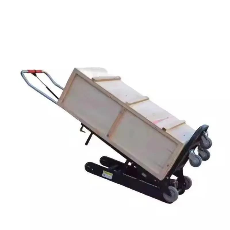 Electric Crawler Type Climbing Machine Cart Staircase 400KG Crawler Climbing Stairs Crawler Stair Climbing Handcart