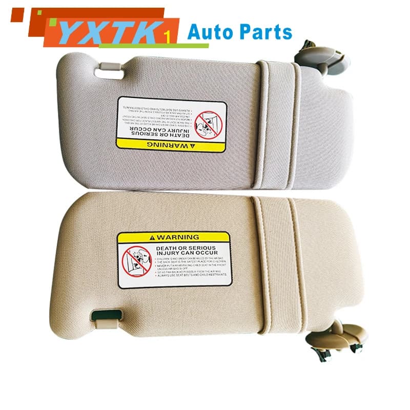 Car Sun Visor for Toyota Corolla 2008-2013 Beige Gray Anti-Glare UV Protection Custom Fit Frame Accessories OEM 74310-02D21-E0