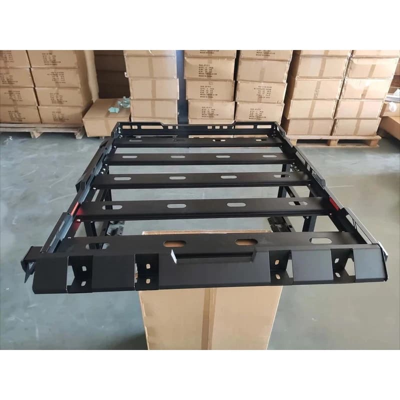 Aluminum Alloy Steel Car Roof Rack With 2 Ladders JK/JL 150-300Kg Capacity Lage Cer Excellent