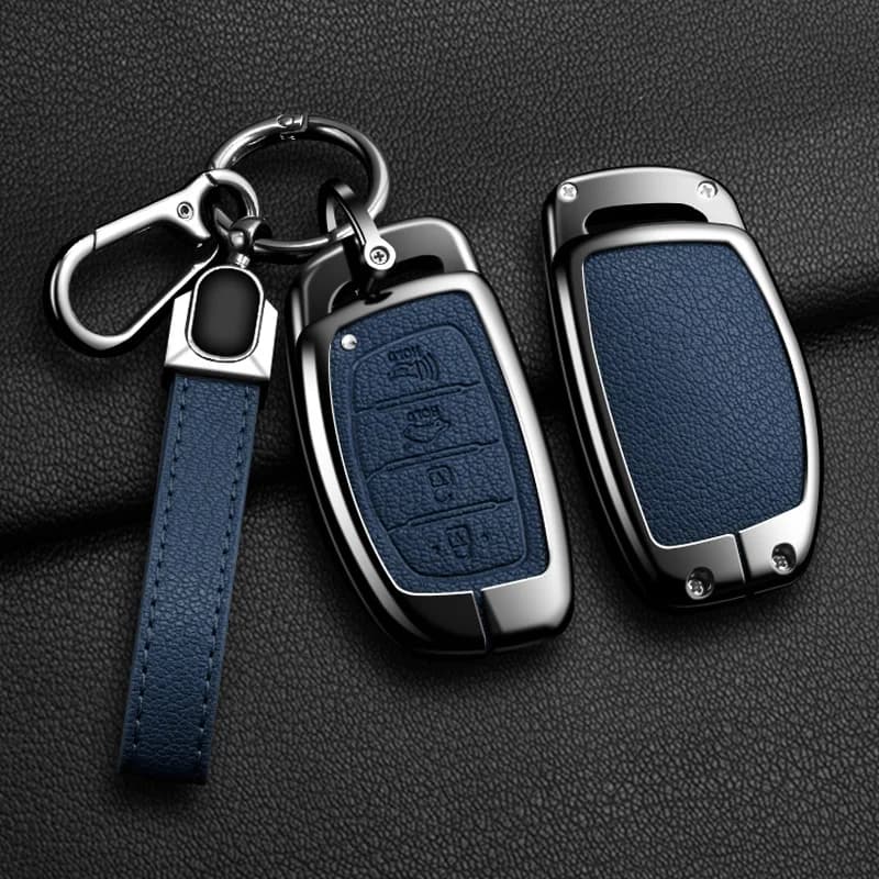 Suitable Car Key Case Cover Fob For Hyundai Ix35 Ix45 I10 I30 I40 Ix20 Tucson Santa Fe Elantra Creta Sonata Ioniq Accent Creata