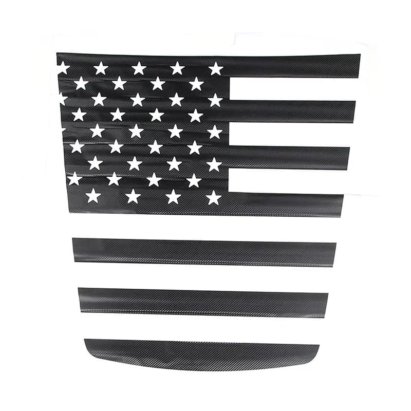 For Chevrolet Corvette C7 2014-2019 PVC Vinyl Decal Car Styling Car Rear Glass Sticker Car Exterior Decoration Accessories