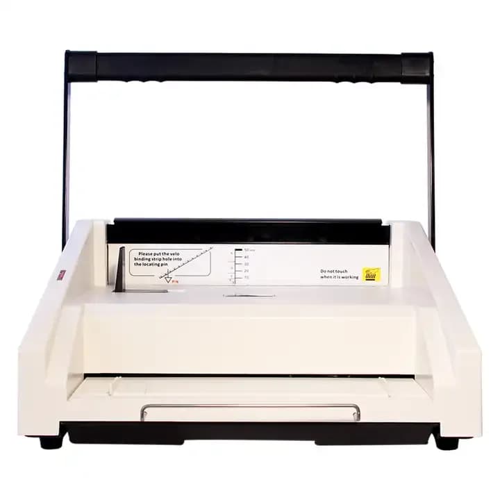Desktop A4 Electric Binder Strip 20 Sheets Manual Plastic Velo Binding Machine
