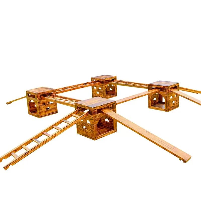 Outdoor Toys Carbonized Cart Climbing Frame Scooter Boating Combination