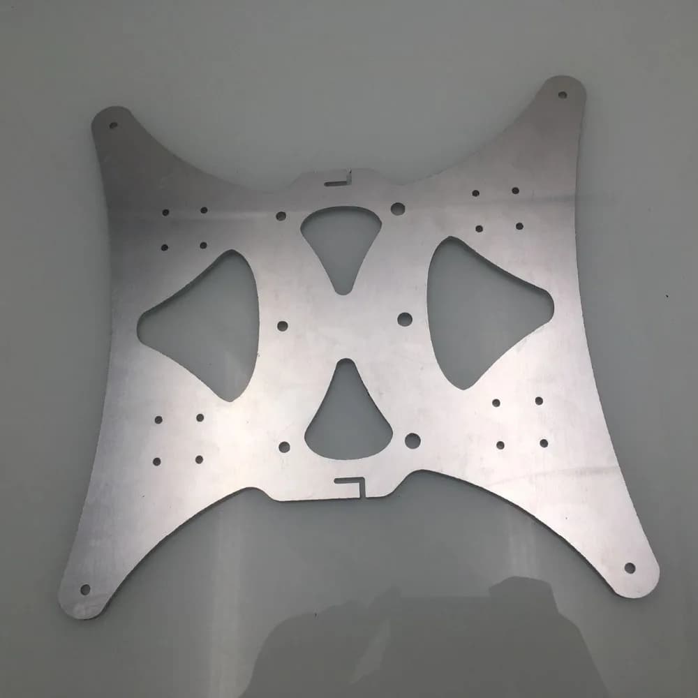 For 1 CR-10 Ultralight MGN12H Linear Rail and Shaft Frame Metal Bracket for Substrate Heating