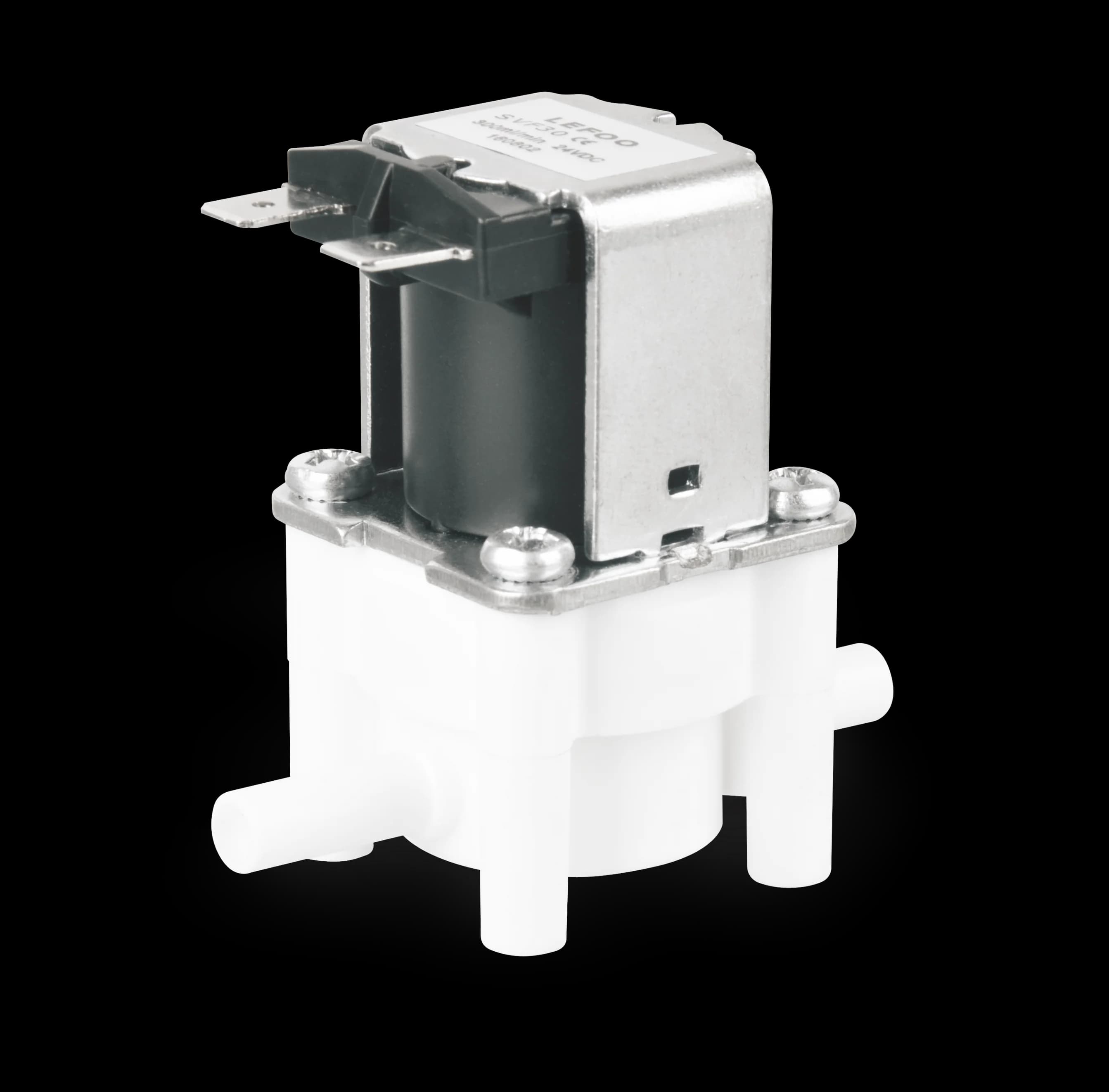 For SVD20 SPDT Mini Inlet Coffee Machine Solenoid Valve, Water Dispenser Reverse Osmosis Machine 24VDC 3.0 L/min anti-blocking