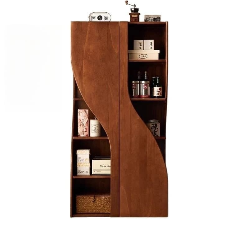 All solid wood corner cabinets, triangular cabinets, corner shelves