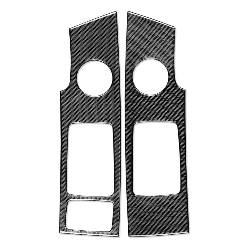 Car Interior Accessories Carbon Fiber Car Side Air Vent Outlet Panel Trim for Honda CRV CR-V 2007 2008 2009 2010 2011