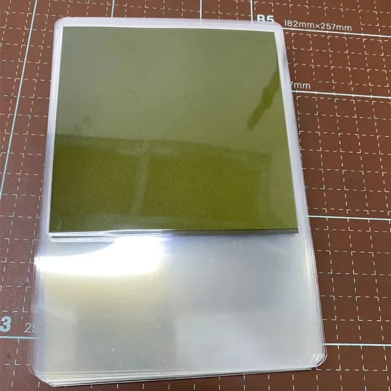 Japan Imported Magnetic Field Graphics Magnet Poles Testing Film Magnetism Observation Card