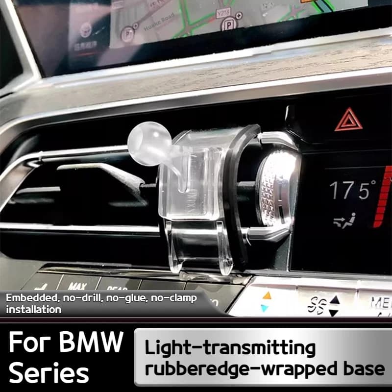 For BMW 3 4 5 7 seriesX3X4X5X6X7 F44 G20 G26 G70 G60 G30 G05 G06 G07 G45 Navigation air outlet mobile phone stand ball head base