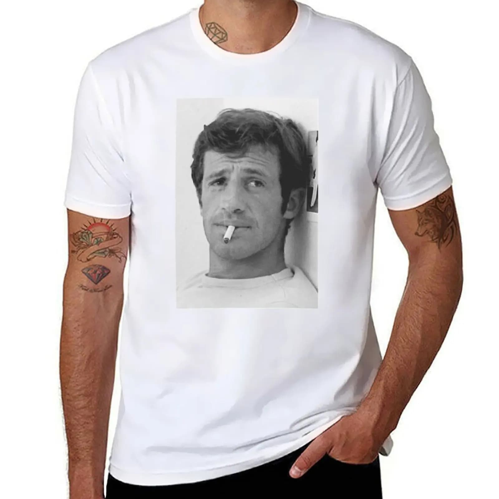 Jean-Paul Belmondo T-Shirt t shirt man luxury man tshirt man t shirts for men T-Shirt