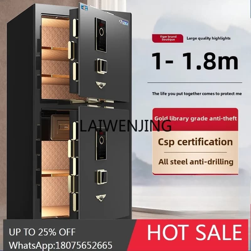 SGF safe box fingerprint password large anti-theft all-steel anti-skid safe