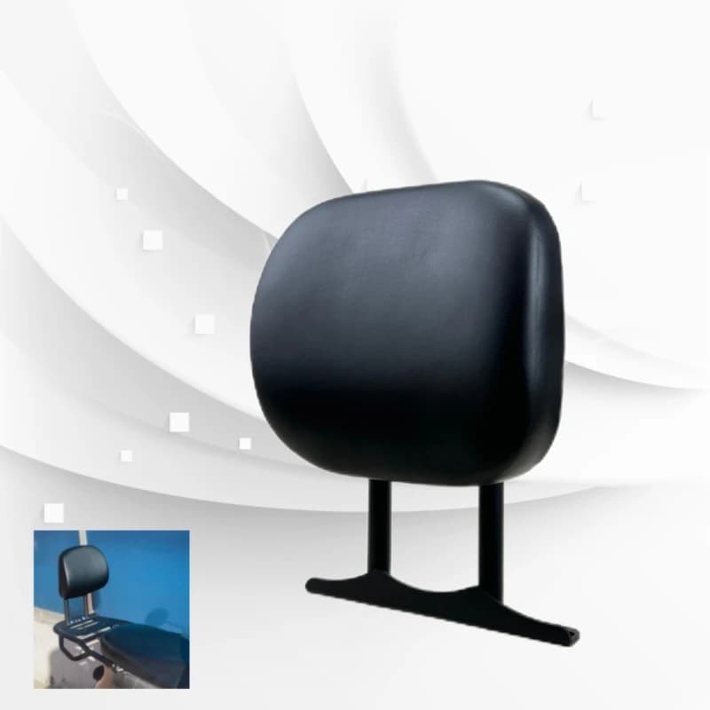 After the electric locomotive is modified, backrest can be lifted and lowered,  sponge cushion rests on back,