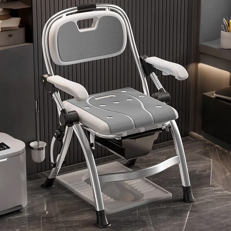 Foldable Shower Bathroom Chair Elderly Disabled Children Telescopic Stool Space Saving Designer Cabeceros Bathroom Furniture