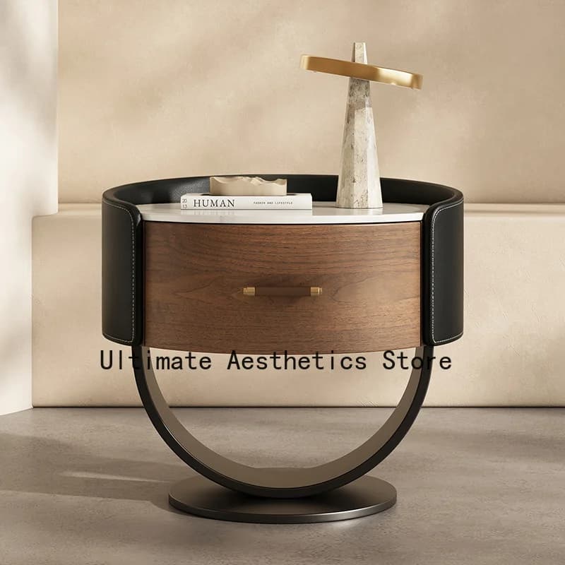 Modern Creative Beautiful Bedside Table New Style Luxury Delicacy Side Table Storage Design Mesa De Noche Bedroom Furniture