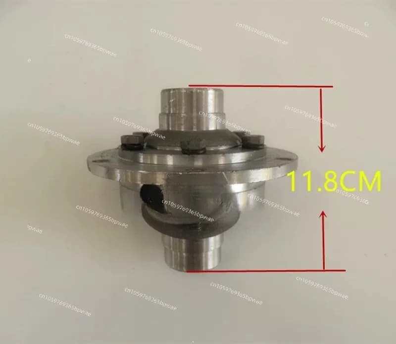 Electric Tricycle Motorcycle Chain Type Differential Gearbox Assembly Final Drive Housing Replacement Accessory For 3-Wheeler
