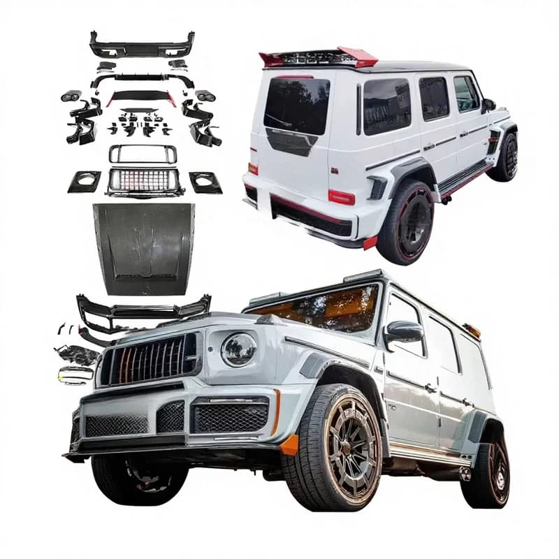 Brabus Rocket B900 Style Carbon Fiber Body Kit High Performance Exterior Upgrade Parts Fit For Mercedes Benz W464 G Class G63 Fr