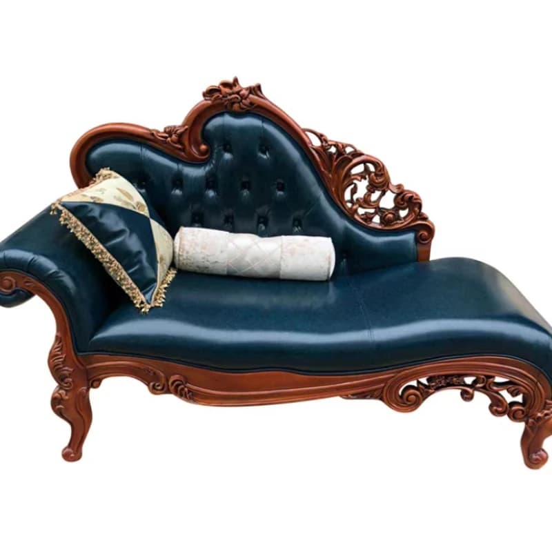 Solid wood living room furniture sofa recliner