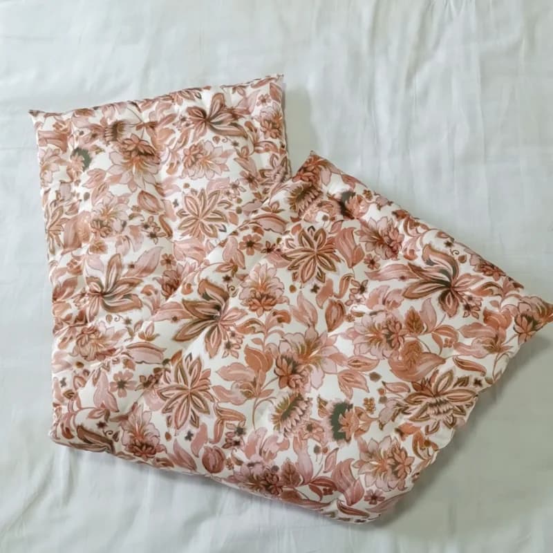 Handmade Imitation Silk ABDL Adult Diaper Pad Printing Thick Filling Cotton Silky Touch Nappy Padding Soft Comfortable Washable