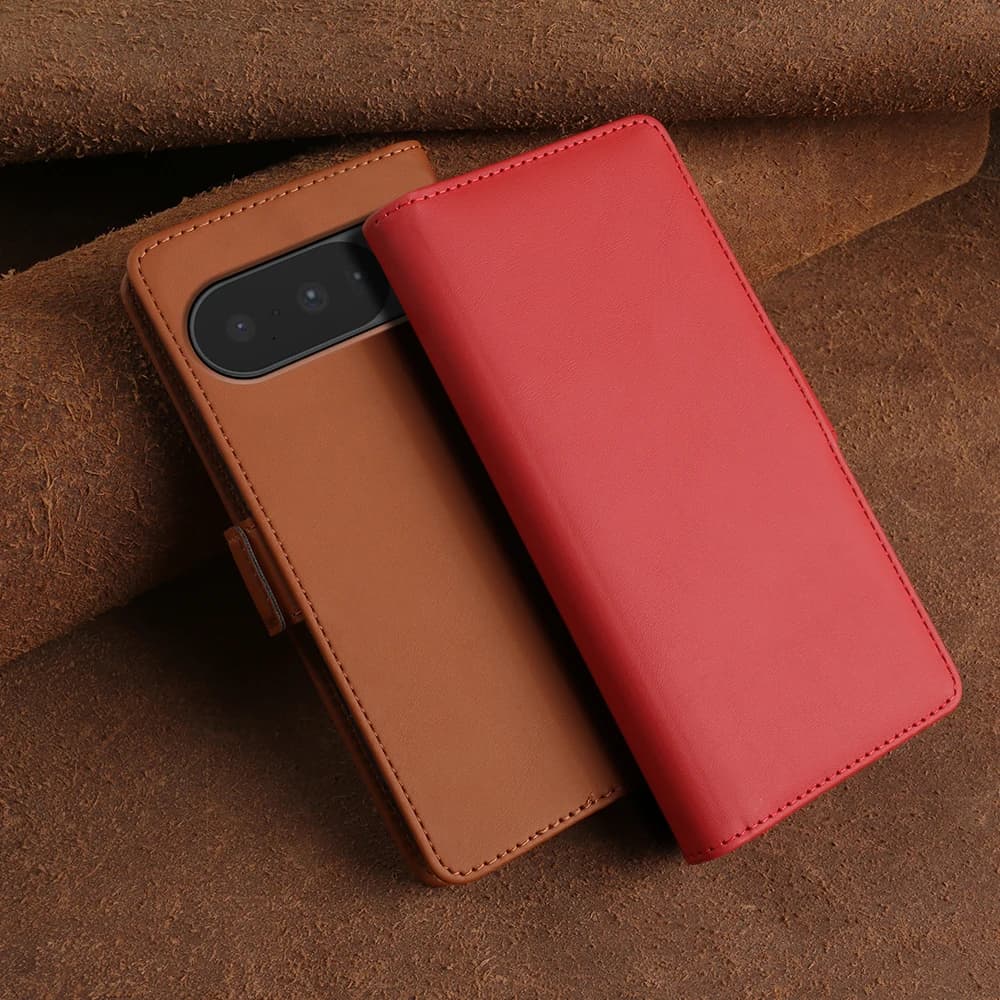 Premium Leather Flip Case For Google Pixel 11 10 Pro XL 10A 9 9A 8 8A 7 7A 6A 6 Pro Phone Case Cover Wallet Card Bag Coque Funda