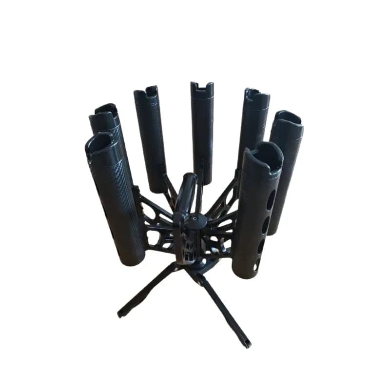 360-degree rotating rod holder [7 rod holders]
