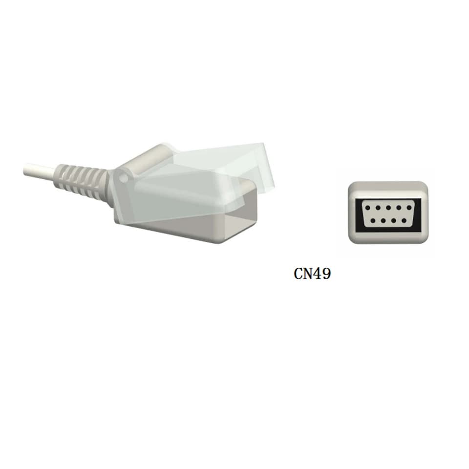 Compatible Masimos LNCSs 1814 LNC-10 SpO2 Adapter Extension Cable 2.2m