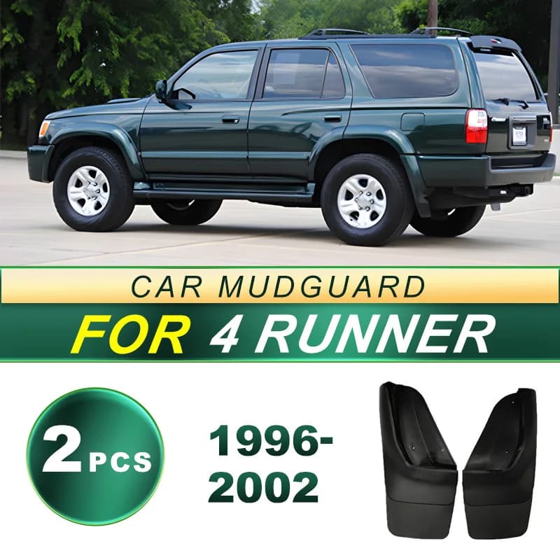 For Toyota 4Runner 1996-2002 Mud Flaps Splash Guards Soft Rubber Mudguards Fender Protection Off Road Upgrade Enhancement