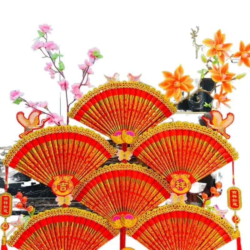 NEW Mid-Autumn Festival folding tower material package, flowers bloom and wealth, handmade origami complete set