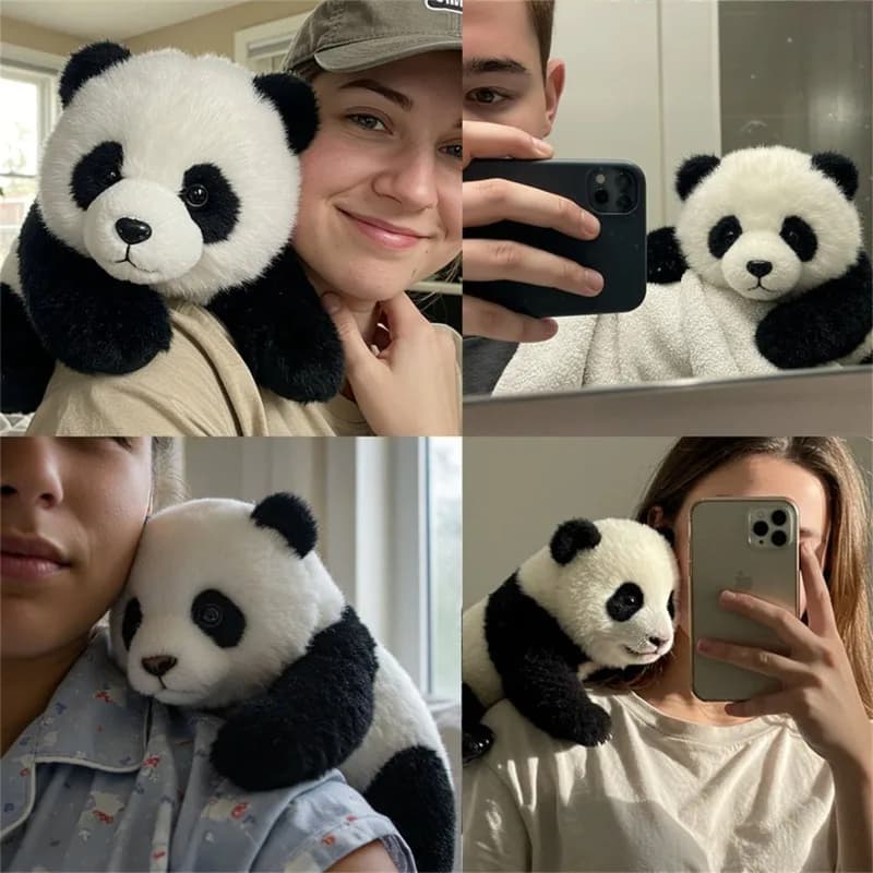Panda Soothing Stress Soft Touch Filling Simulated Emotion Therapy, Companion Hugging, Animal Companion