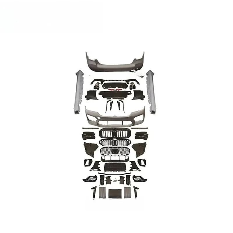 Car Parts Car Bumpers Suitable for  18-20 Model 5 Series G38 G30 Old-to-new Upgrade New 21 Model M5 Surrounding Body Kit