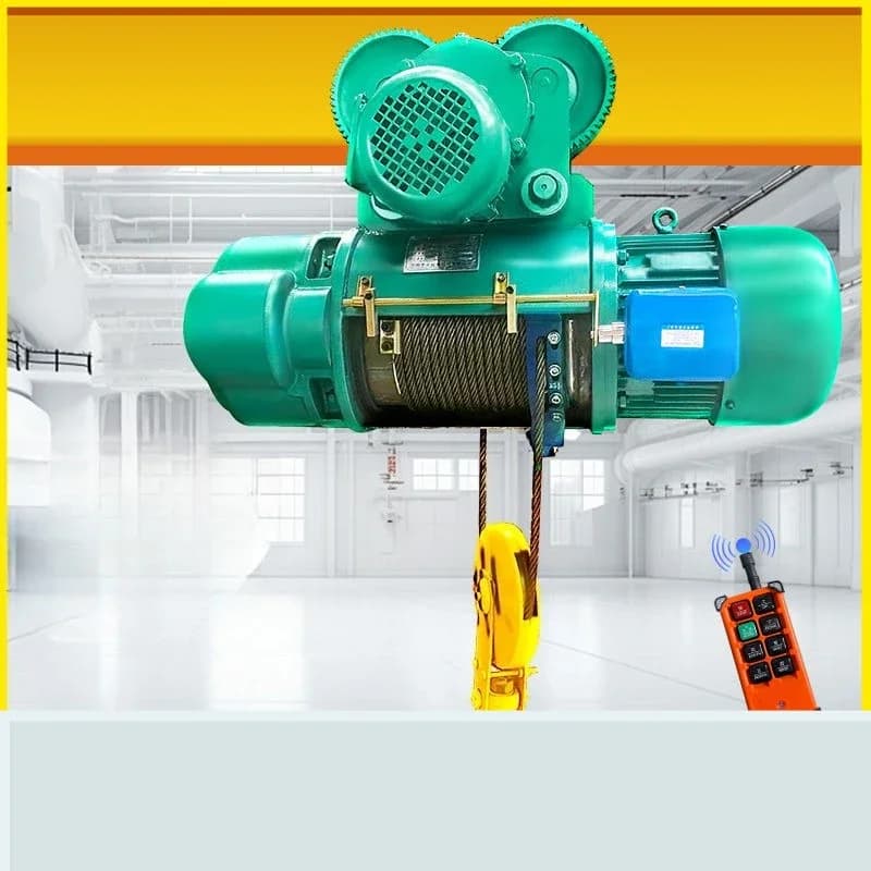 Wire rope electric hoist 380V  crane iron