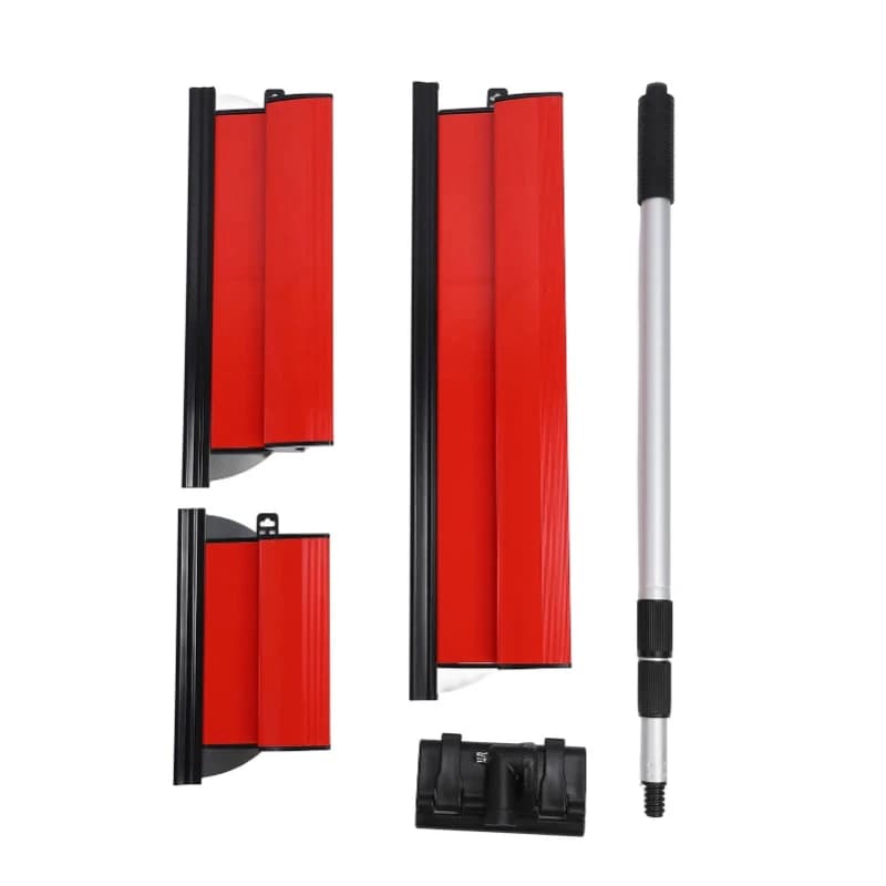 Skimming Blade Set 250mm 400mm 600mm Smoothing Spatula with Extension Handle Pole for Wall Ceiling