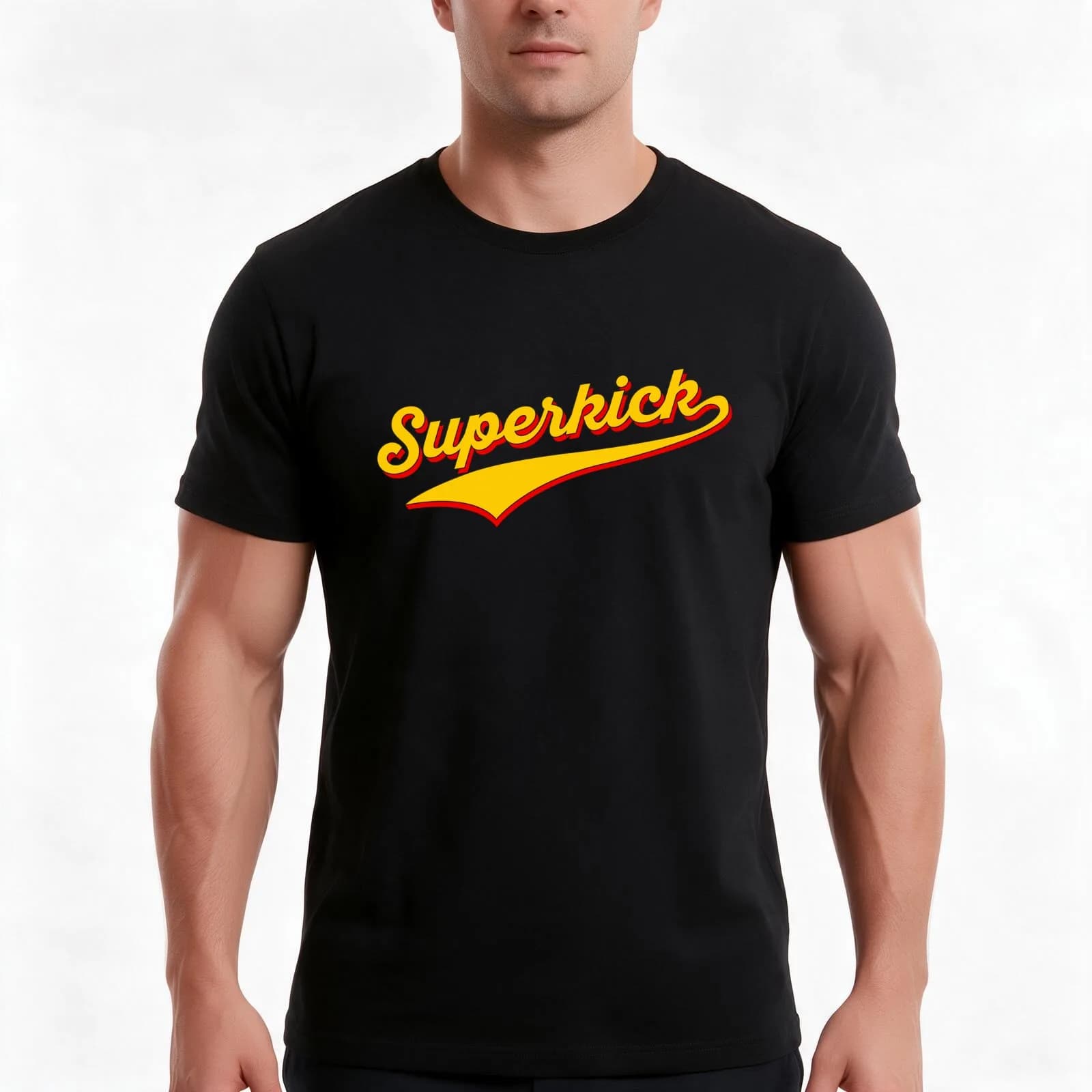 Supekick Pro Wrestling Move Wrestler Fan T-Shirt, Summer Casual Cotton Tee, Oversized Streetwear Tops, Vintage Graphic Print