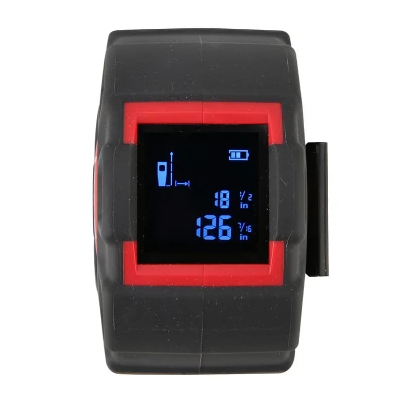 LM50T/60T 2-in-1 Multifunctional Laser Infrared Distance Measuring Tape High Precision Electronic Digital Display