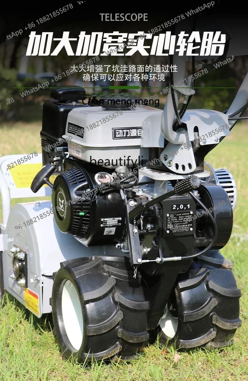 S7486 ss Modern Self-Propelled Grass Cutting and Returning Machine Land Reclamation Garden Agricultural Hand Push Grass Trimmer