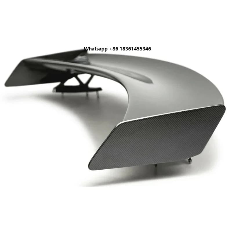 High Quality 2015-2021 Mustang Single Deck Track Pack Style Carbon Fiber Rear Wing Exterior Tuning Accessories