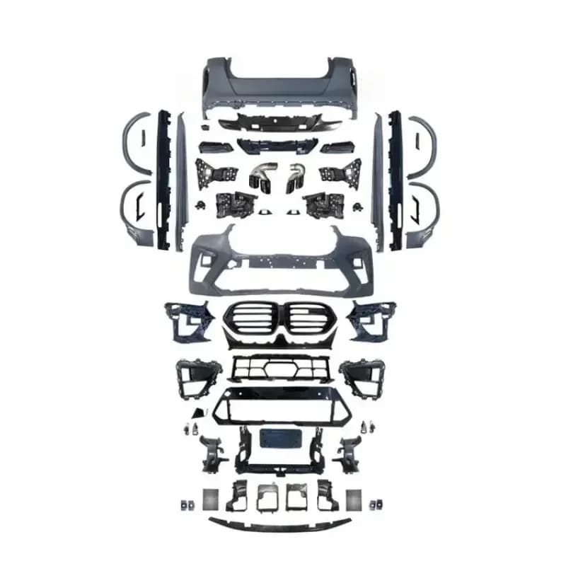 X6M Style Conveion  Facelift Car Front Bumper s Series to X6M G06 LCI