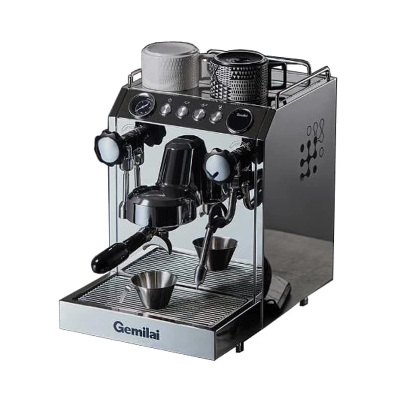Commercial Single Group Espresso Cappuccino Coffee Maker Electric Brew System Imported Water Pump Temperature Control Stainless