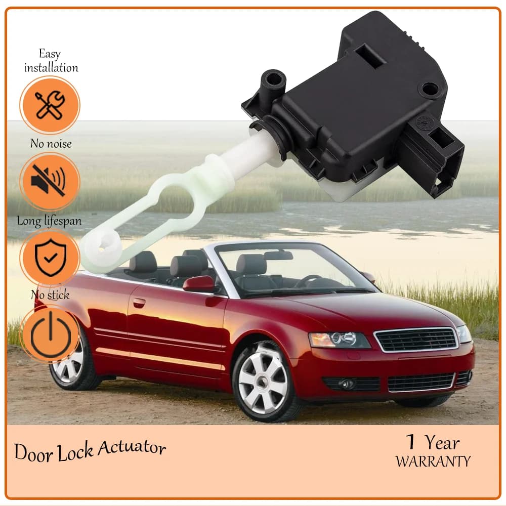 Rear Trunk Door Lock Latch Actuator Compatible with Audi A4 A4 Quattro 2002-2005 Tailgate Lock Actuator OE 8E5962115B 8E5962115