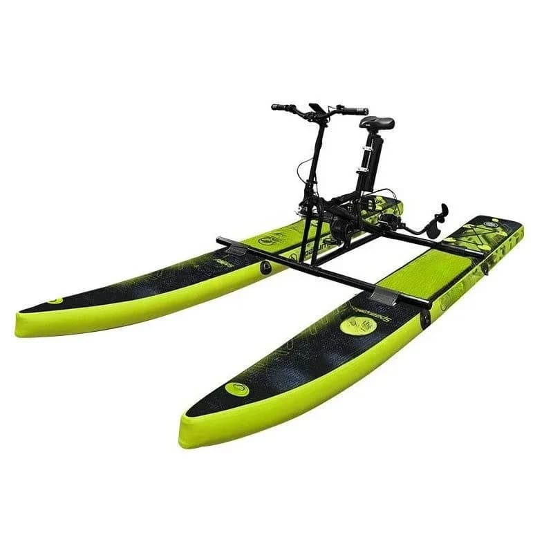 OEMOutdoor water park camp equipment, high-quality electric water inflatable bicycle