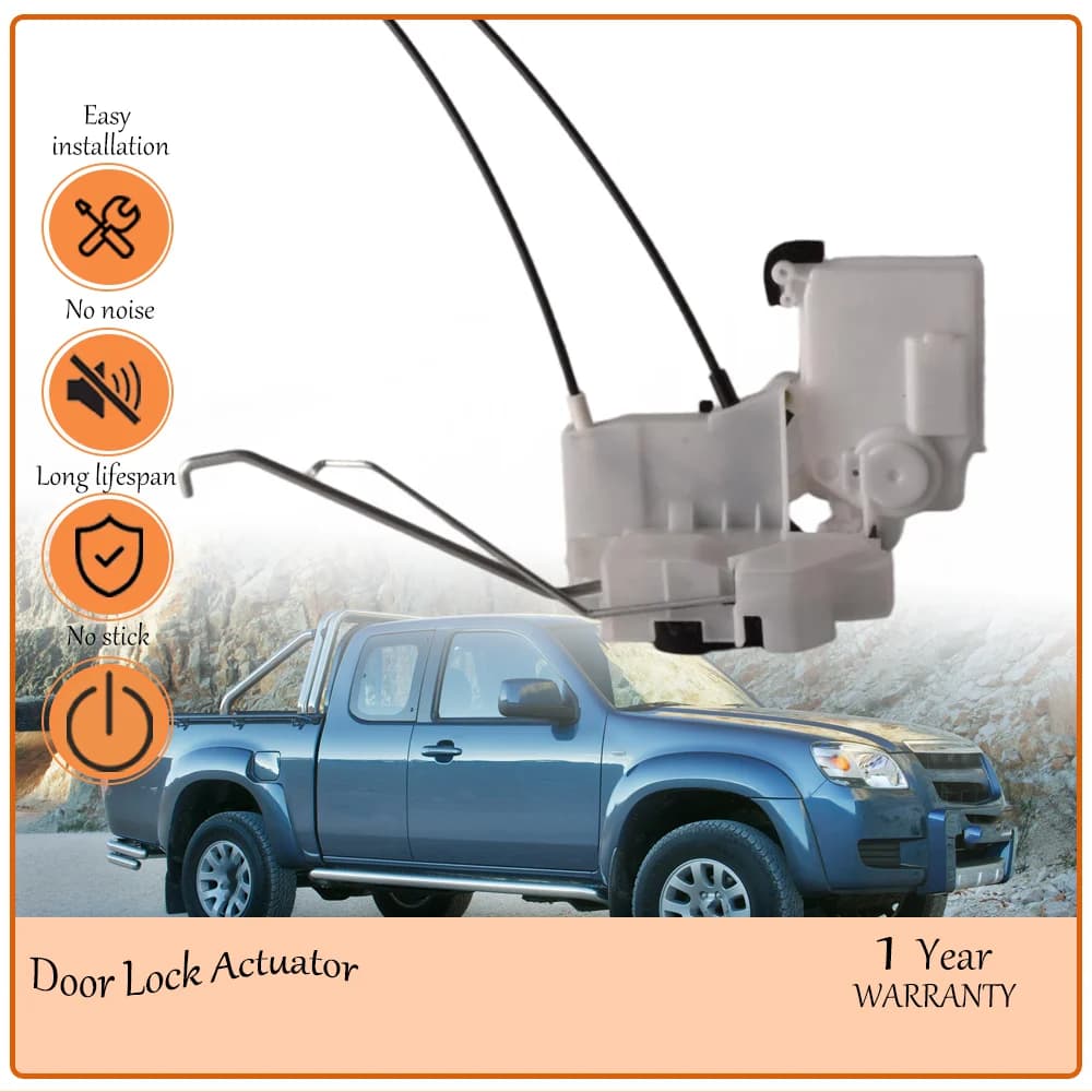 Front Right 2-Pin Power Door Lock Actuator,Fit with 2006 Vintage BT Pickup,oe UR79-58-310C,UR7958310C,UR79-58-310C,UR80-58-310A