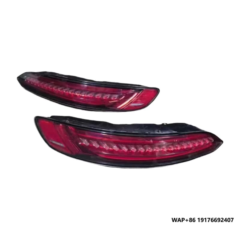 ForMercedesBenz GT AMG GTR W190 Rear LED Tail Lamp 12V New Condition with Clear and Red Lens Amber Running Light