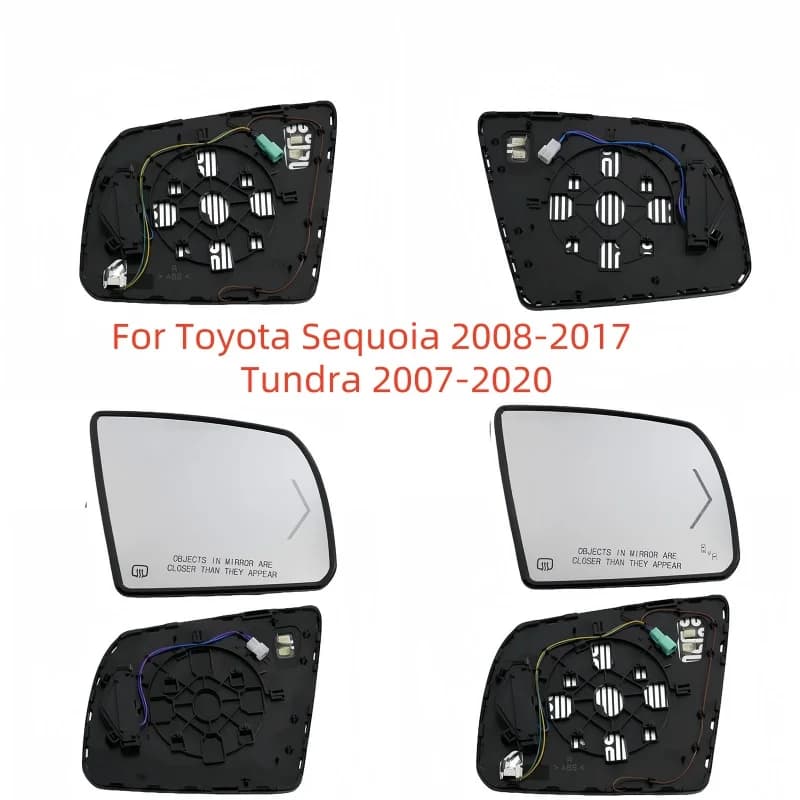 For Toyota Sequoia 2008-2017 Tundra 2007-2020 Auto Parts Rearview Mirror Water with Blind Spots Is Diverted Lenses OEM879030C030