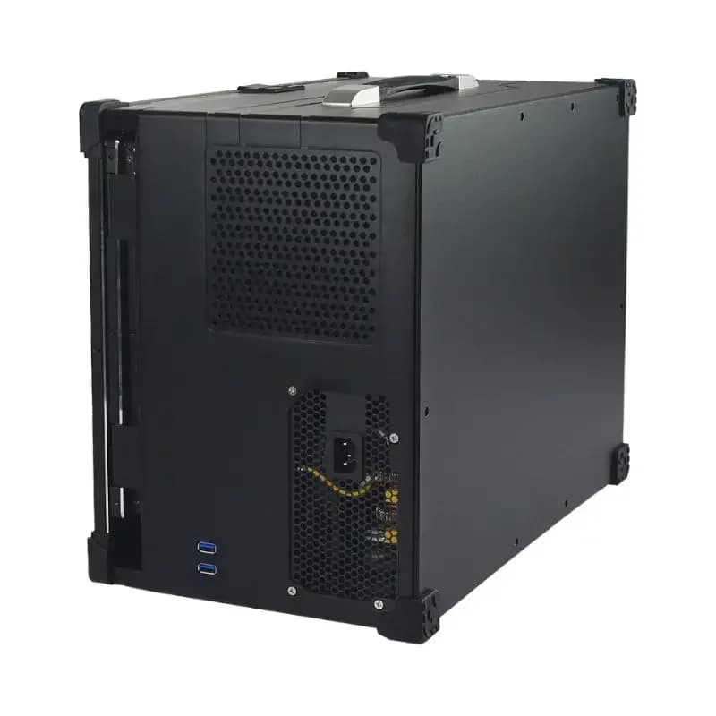 Multi-screen workstation Three-screen host programmer Portable computer Industrial control all-in-one computer