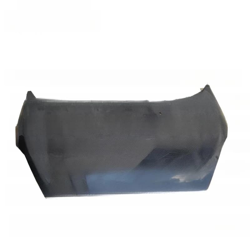 High Quality OEM Style Carbon Fiber Engine Hood Bonnet Fit 2009 Fiesta MK6 Auto Body Replacement Spare Parts