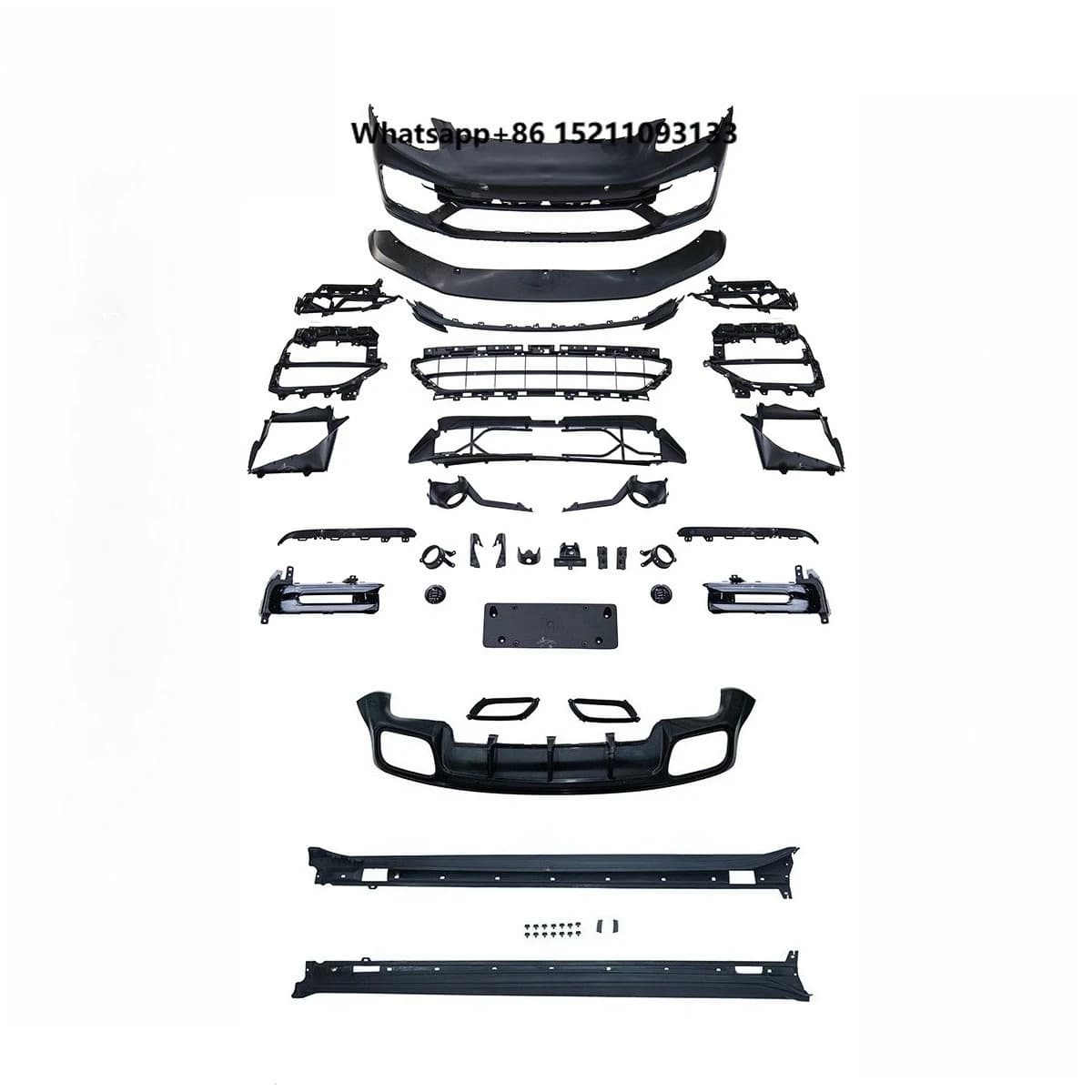 New PINDUN for  971 2017-2023 Front/Rear Bumper Upgrade Kit-Bolt-On Universal Fitment