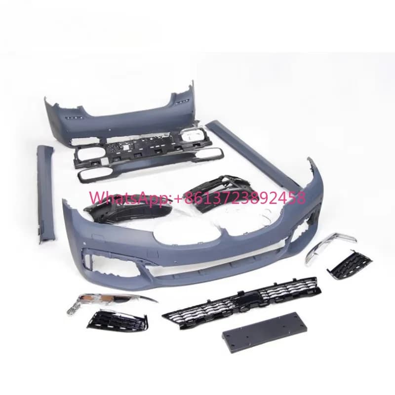 7S G11 to 760 Li M Body Kit PP Material Upgrade Body Parts Full Sets Side Skirts Front Rear Bumpers Grille  High Quality