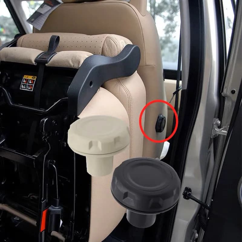 Seat Lumbar Support Adjustment Knob Handle For Land Rover Range Rover Sport Discovery 4 Freelander 2 LR2 LR4 OE HJN500012PVJ
