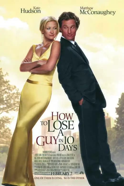 HOW TO LOSE A GUY IN 10 DAYS Movie Art Picture Print Silk Poster Living Room Decor Home Wall