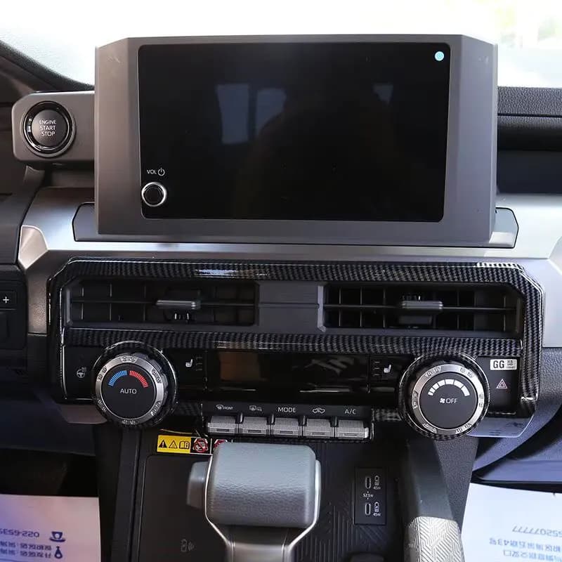 For Toyota Tacoma Center Console Air Outlet Air Conditioning Switch Panel Interior Modification
